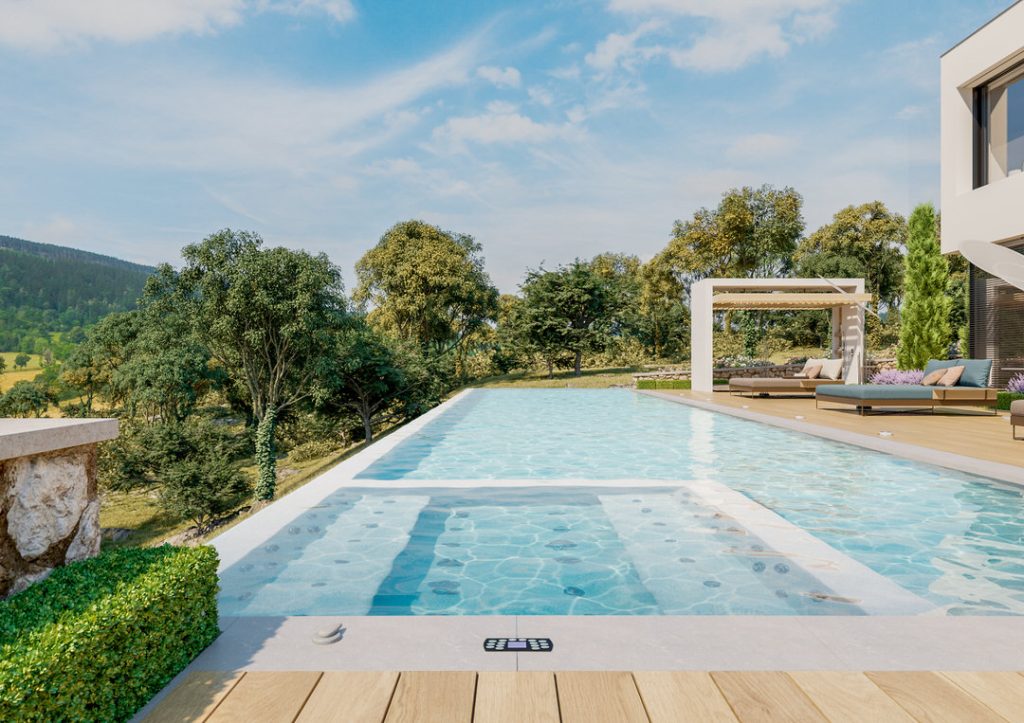 Mediterranean Villa interior and exterior design